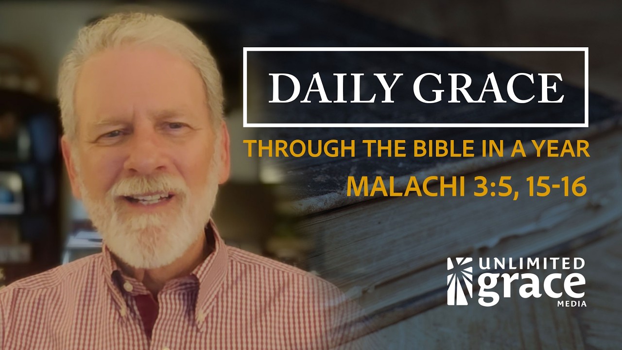 Malachi 3:1, 16-17: The past does not determine the future
