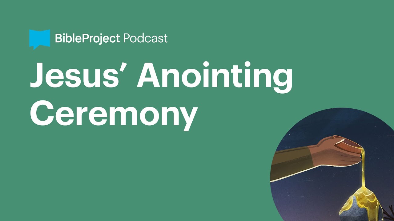 Jesus' baptism as an anointing ceremony