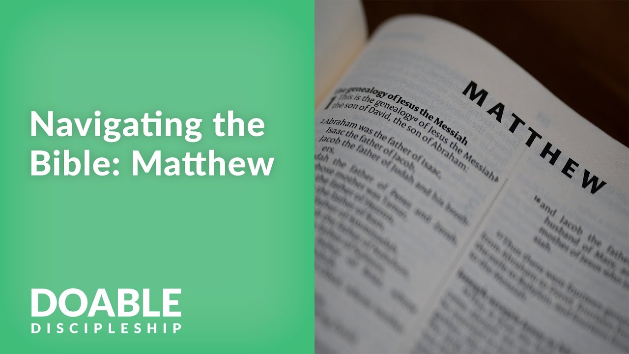 Matthew's Gospel: Jesus the Teacher