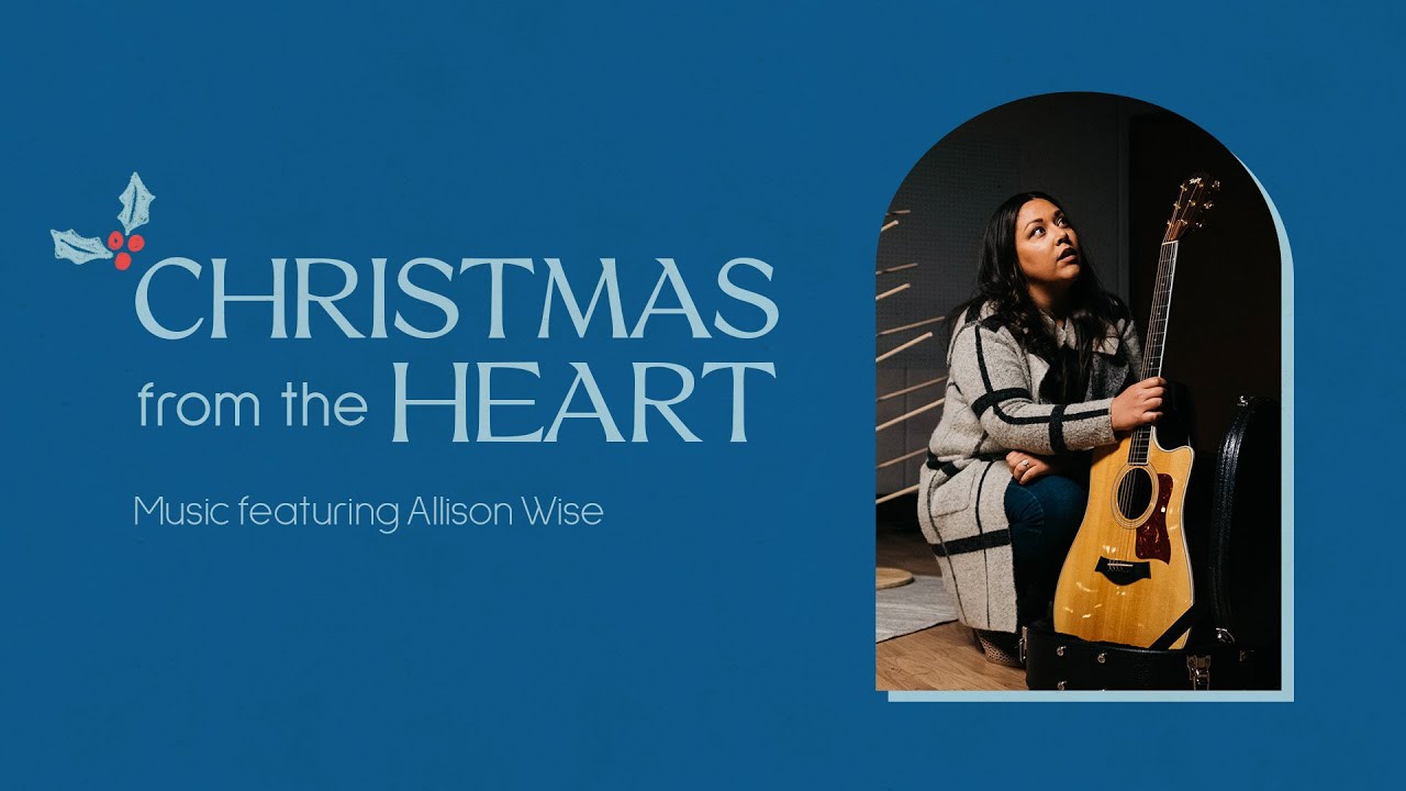 Allison leads worship with "Make room" and "O come all ye faithful"