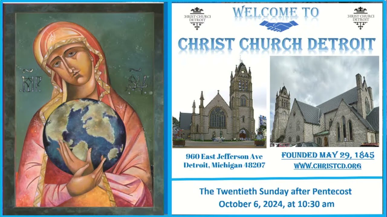 Holy Eucharist with music for the 20th Sunday after Pentecost and Feast of St. Francis