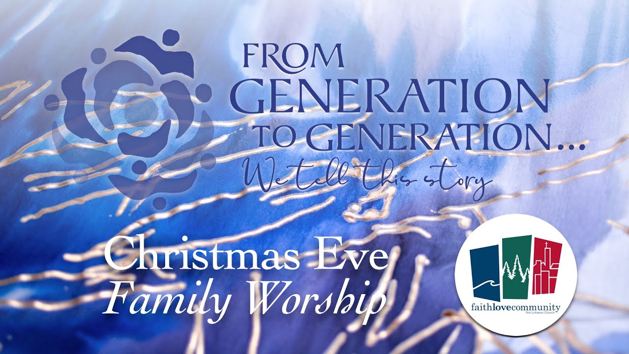 Christmas Eve family worship: The story of Christ's birth